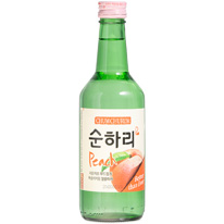 韓國 樂天 初飲初樂 蜜桃燒酒(舊裝) 360ml