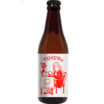 台灣 吐司去(掉的)邊大冰紅 330ml