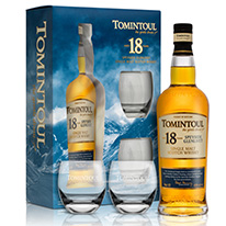 蘇格蘭 都明多 18年 雙杯組 斯佩賽單一麥芽威士忌 700ml