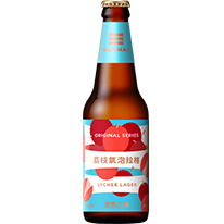 台灣 金色三麥 荔枝氣泡拉格 350ml