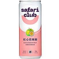台灣 Safari Club 紅心芭樂園 320ml