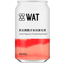 台灣 WAT 貴妃鐵觀音氣泡雞尾酒 330ml
