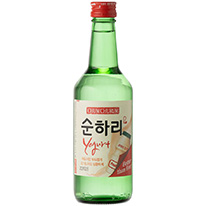 韓國 樂天初飲初樂 優格風味燒酒 360ml