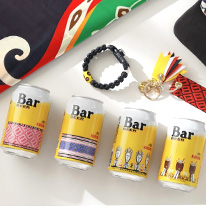 日本 麒麟 Bar 霸啤酒 原民傳智設計罐 330ml