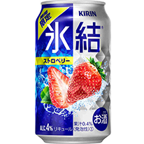 日本 Kirin冰結調酒 草莓 350ml
