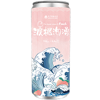 台灣 掌門波桃洶湧 330ml