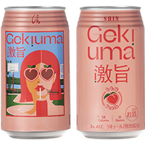 日本 Gekiuma激旨沙瓦 蜜桃風味