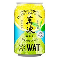 台灣 WAT 檸芭檸檸金萱烏龍氣泡雞尾酒 330ml