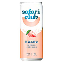 台灣 金車 Safari Club 桃氣荔險記 320ml