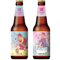 台灣 金色三麥 俏荔美荔貴妃啤酒  350ml