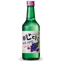 台灣 金門皇家  韓多露葡萄風味燒酒 360ml