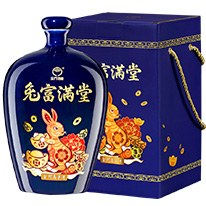 台灣 戰酒黑金龍兔富滿堂紀念酒 尊爵藍 2000ml