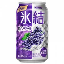 日本 KIRIN冰結調酒-黑皮諾葡萄 350ml