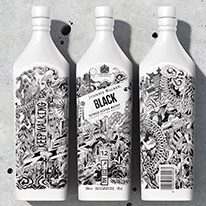 蘇格蘭 約翰走路黑牌 AIR-INK™ 全球限定台北瓶 700ml