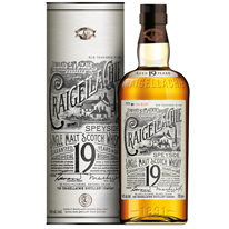 蘇格蘭 魁列奇19年單一麥芽威士忌 初次波本桶過桶熟成 700ml