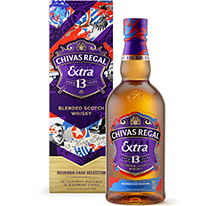 蘇格蘭 起瓦士 華麗玩桶紫密波本13年調和威士忌 700ml