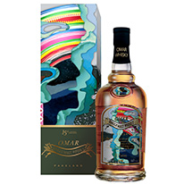 台灣 OMAR煙燻焦香單一麥芽威士忌八歌浪限定款 700ml