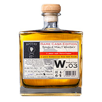 比利時 威富酒廠 珍藏單桶系列 法國蒙巴季亞克桶二次熟成 單一麥芽威士忌 700ml