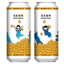 台灣 金色三麥晃晃橘啤 500ml