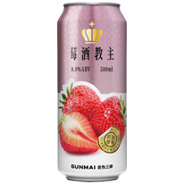 台灣 金色三麥莓酒教主 500ml