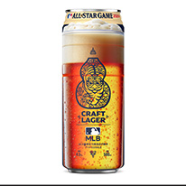 台灣 臺虎精釀 MLB 直球對決拉格啤酒 500ml