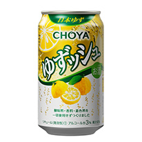 日本 CHOYA柚子氣泡酒 350ml
