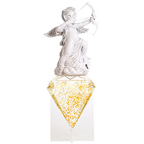 台灣 金門皇家酒廠 一箭鍾情邱比特珍鑽金箔酒 白 750ml