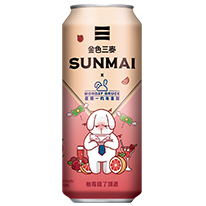 台灣 金色三麥 柚莓錢了調酒 500ml