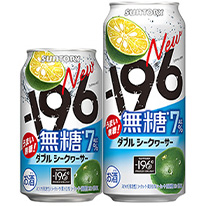日本 三得利-196無糖－沖繩檸檬 350/500ml