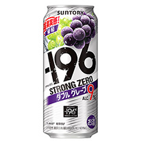 日本 三得利-196強冽－雙重葡萄 500ml