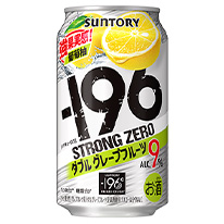 日本 三得利-196強冽－雙重葡萄柚 350ml