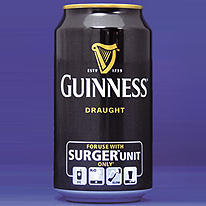 健力士超音波黑生啤酒