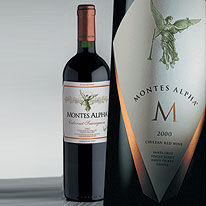 智利 蒙帝斯酒莊阿爾發“M”2006紅葡萄酒 750ml