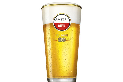 荷兰啤酒品牌amstel 全新标志庆祝140岁生日! www.p9.com.tw :::品酒